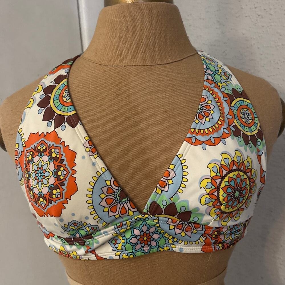 Pool Party Halter Bikini S Swim Casual 70s Look Dopamine Boho Festival Hippie